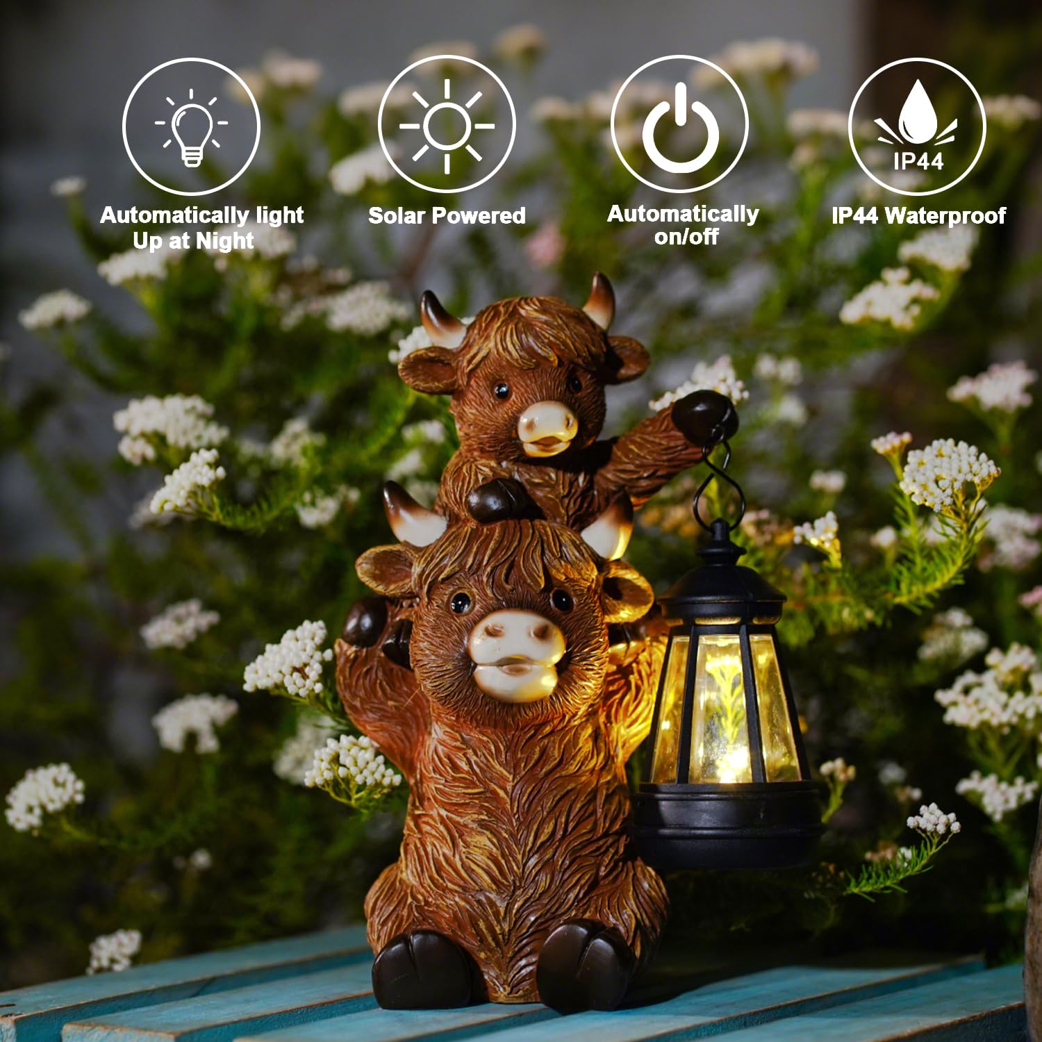 Goodeco Elephant Statue for Garden Decor with Gift Appeal - Ideal Gifts for Women, Mom or Birthdays, Beautifully Crafted Outdoor & Home Decor to Wow Your Guests (11" Elephant)