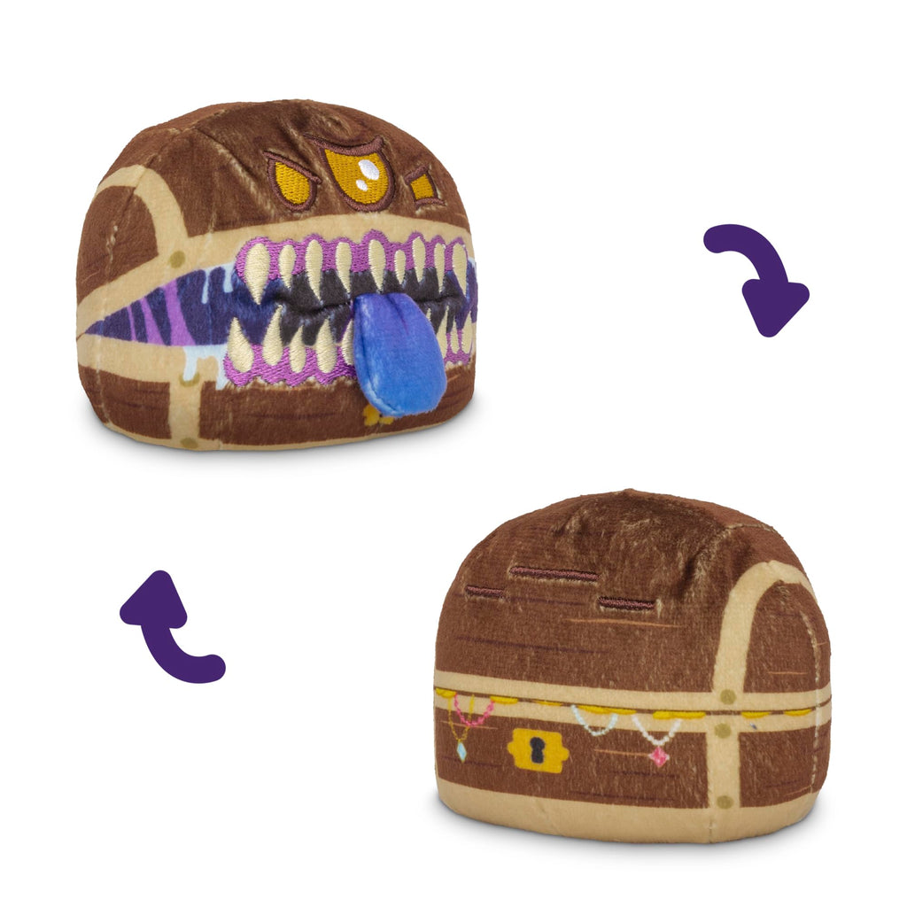 TeeTurtle Spooky Surprise Series Reversible Plushie Mystery Box - 3-Inch Mini Two-Sided Blind Box Plush with Embroidered Details - Cute Collectible Halloween Toy for Kids, Teens, and Adults