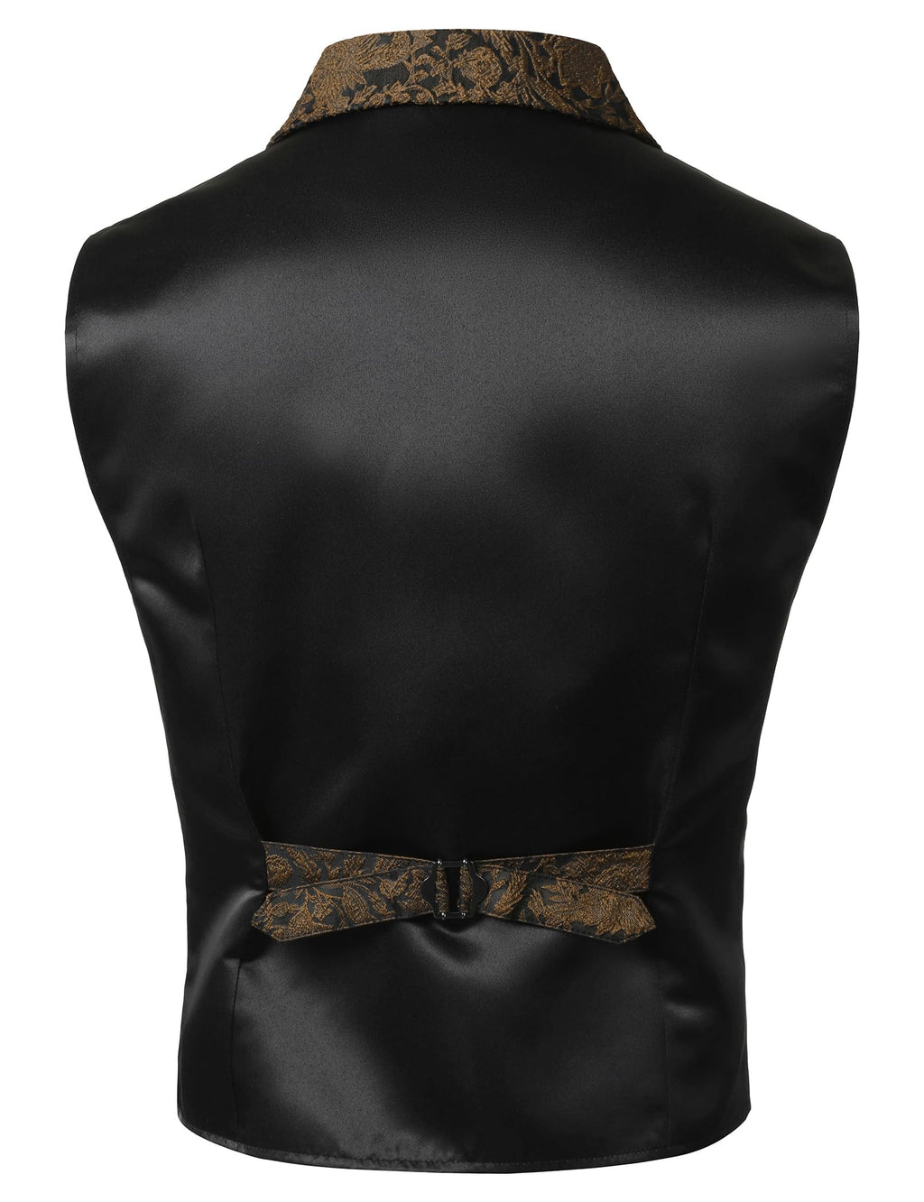 VATPAVE Mens Victorian Suit Vest Steampunk Gothic Waistcoat