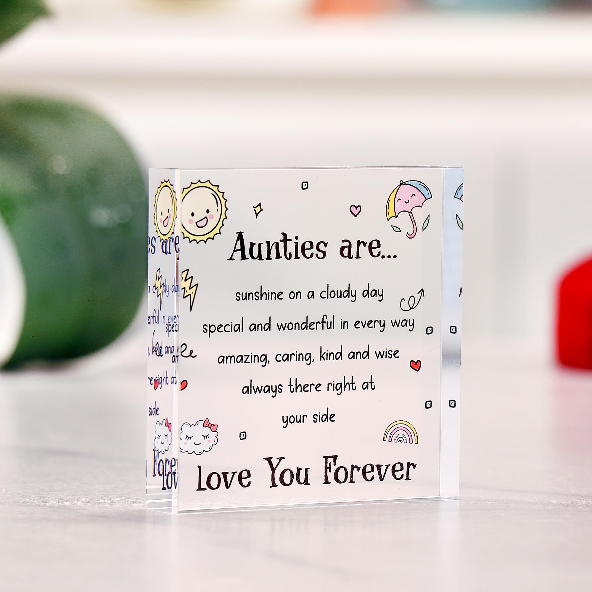 Engraved Acrylic Block Puzzle - Sentimental Gift for Her - Valentine's Day & Fiance Birthday Gift