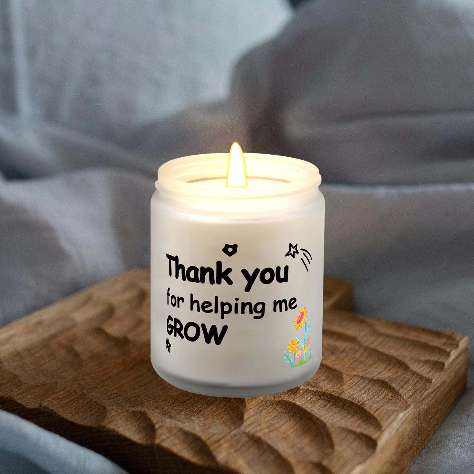 Christmas Candles - Christmas Gifts for Women, Aromatherapy Candle for Home Scented, Natural Soy Wax Vanilla Scented Candles