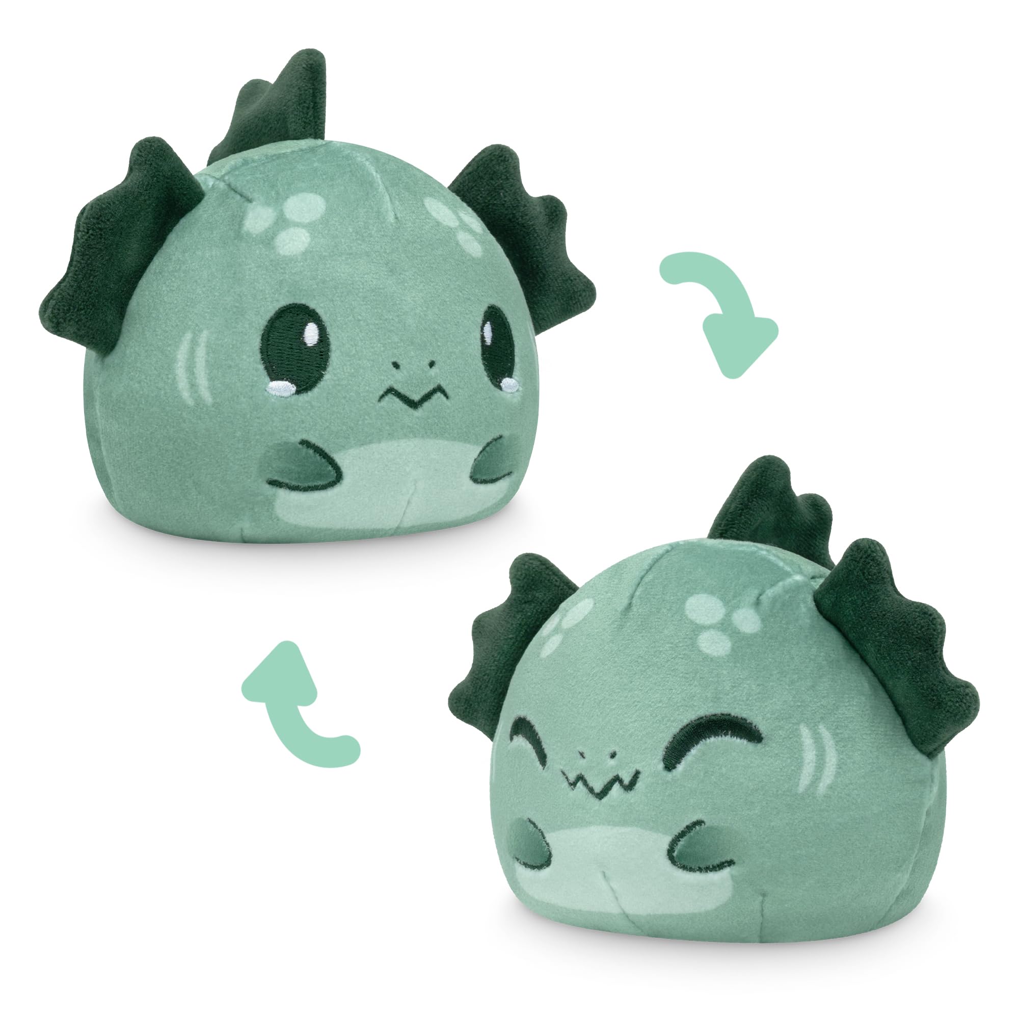 TeeTurtle Spooky Surprise Series Reversible Plushie Mystery Box - 3-Inch Mini Two-Sided Blind Box Plush with Embroidered Details - Cute Collectible Halloween Toy for Kids, Teens, and Adults
