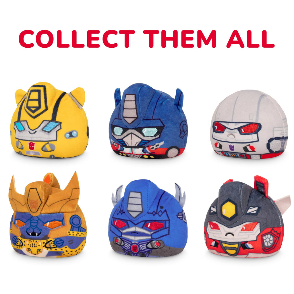 TeeTurtle Spooky Surprise Series Reversible Plushie Mystery Box - 3-Inch Mini Two-Sided Blind Box Plush with Embroidered Details - Cute Collectible Halloween Toy for Kids, Teens, and Adults