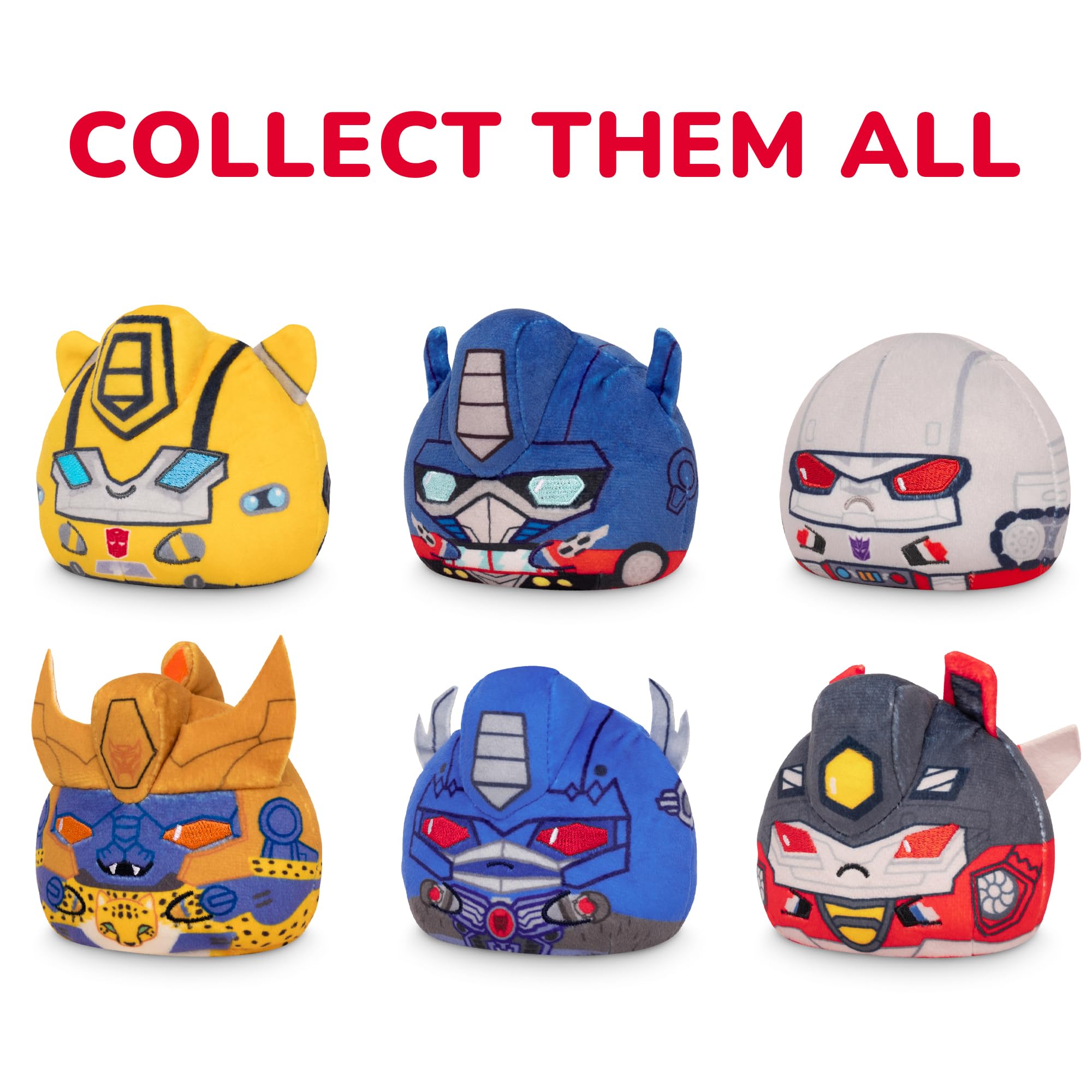 TeeTurtle Spooky Surprise Series Reversible Plushie Mystery Box - 3-Inch Mini Two-Sided Blind Box Plush with Embroidered Details - Cute Collectible Halloween Toy for Kids, Teens, and Adults