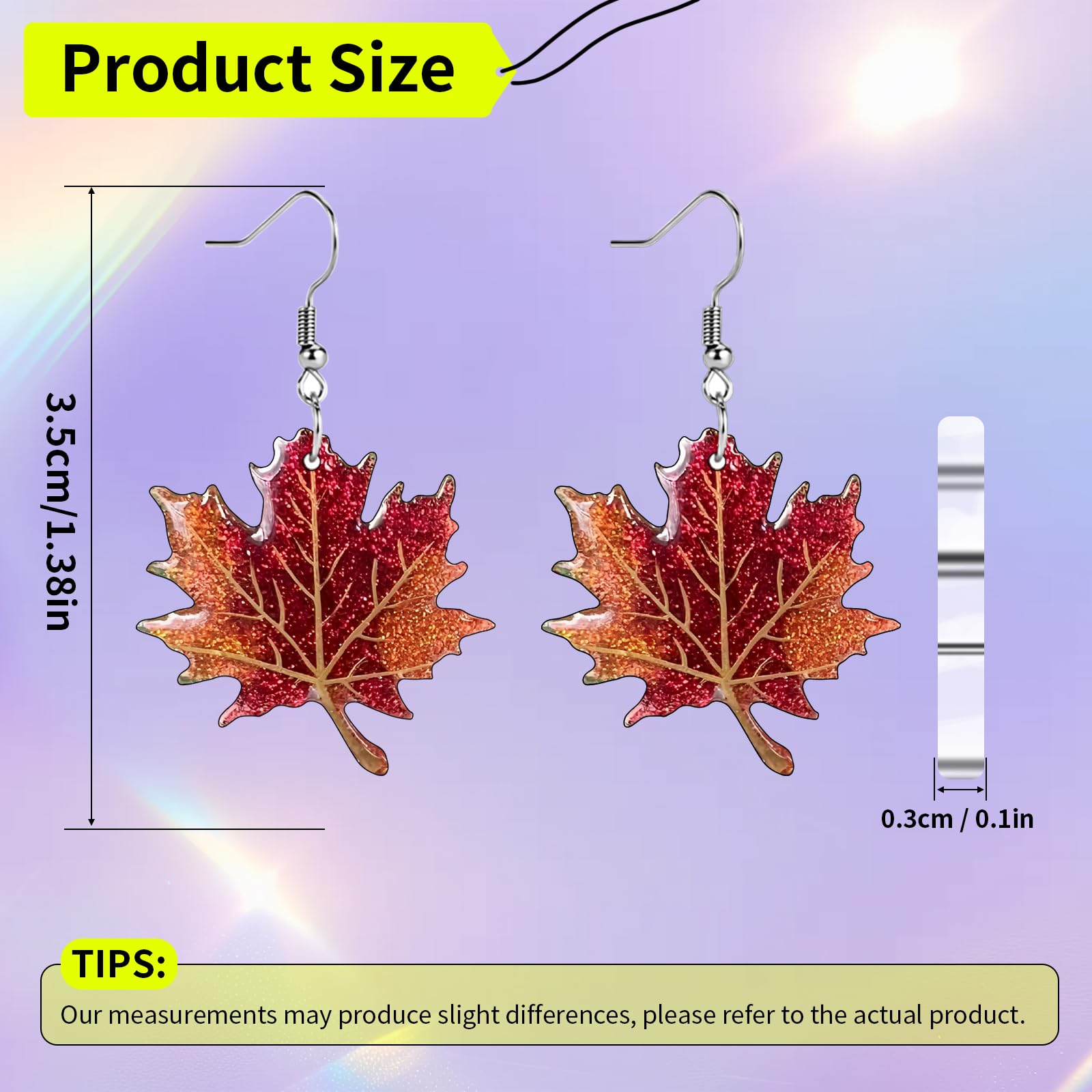 Funny Dog Sunflower Paw Print Earrings for Women - Unique & Quirky Funky Acrylic Dangle Earrings, Cute & Silly Novelty Design, Wacky & Crazy Earrings for Fun Lovers