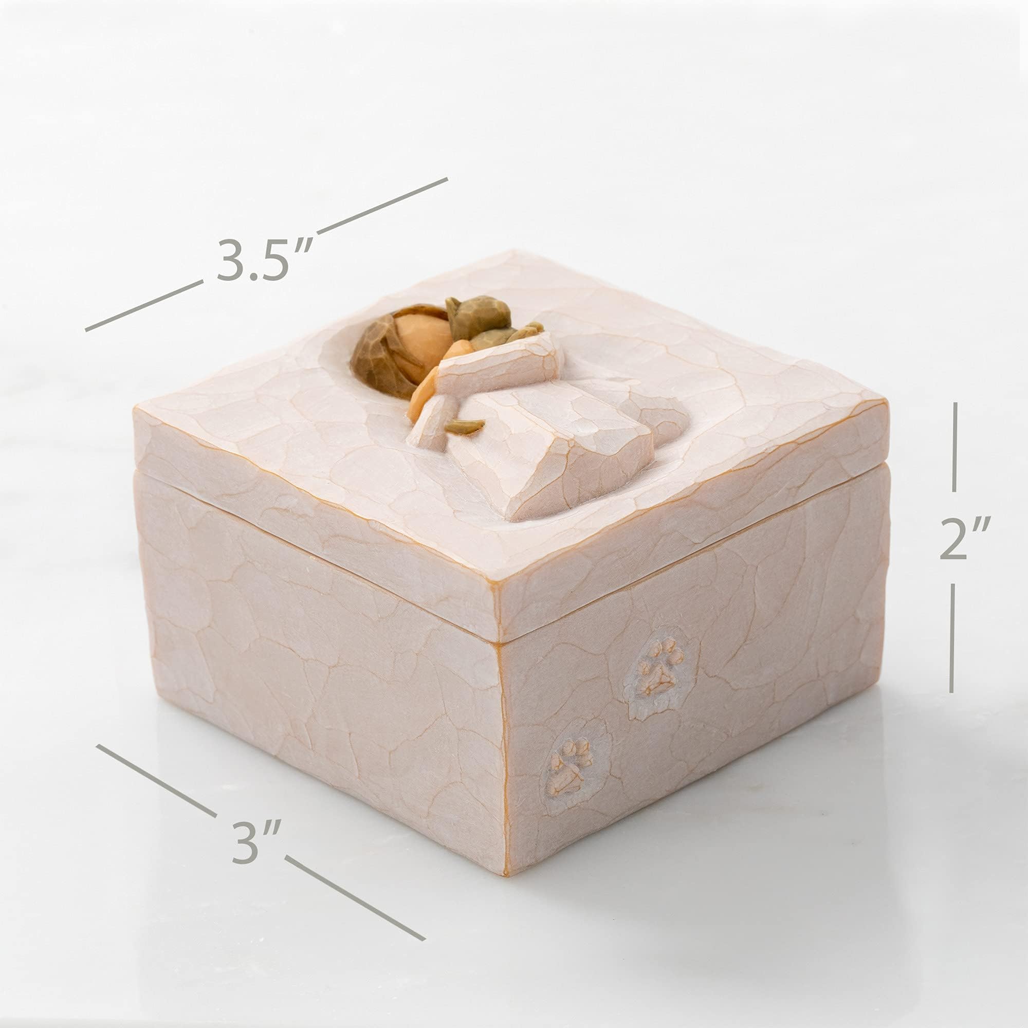 Willow Tree Grandmother, Love that Transcends the Years, Box for Jewelry and Treasures, Reminder of Those you Love who Call you Grandma, Sculpted Hand-Painted Keepsake Box