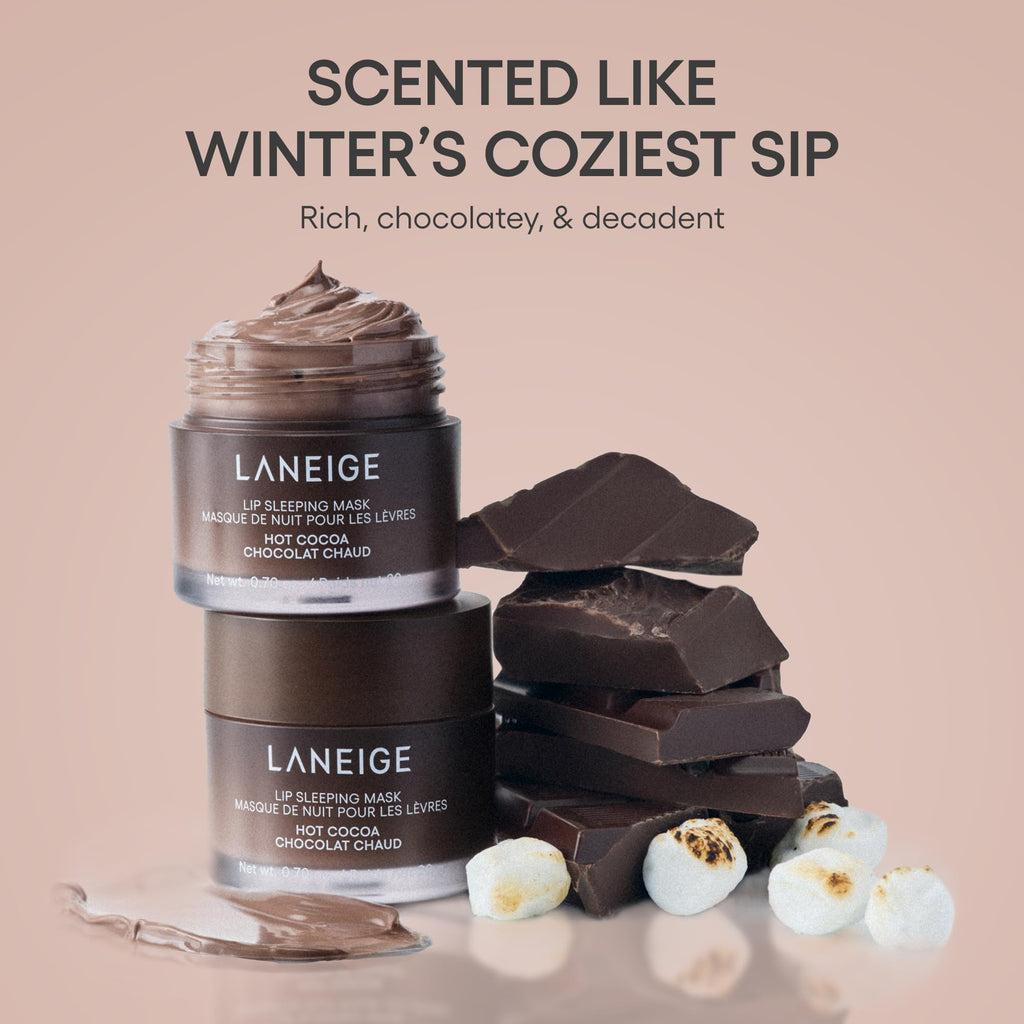 LANEIGE Lip Sleeping Mask: Nourish, Hydrate, Vitamin C, Murumuru & Shea Butter, Antioxidants, Flaky, Dry Lips