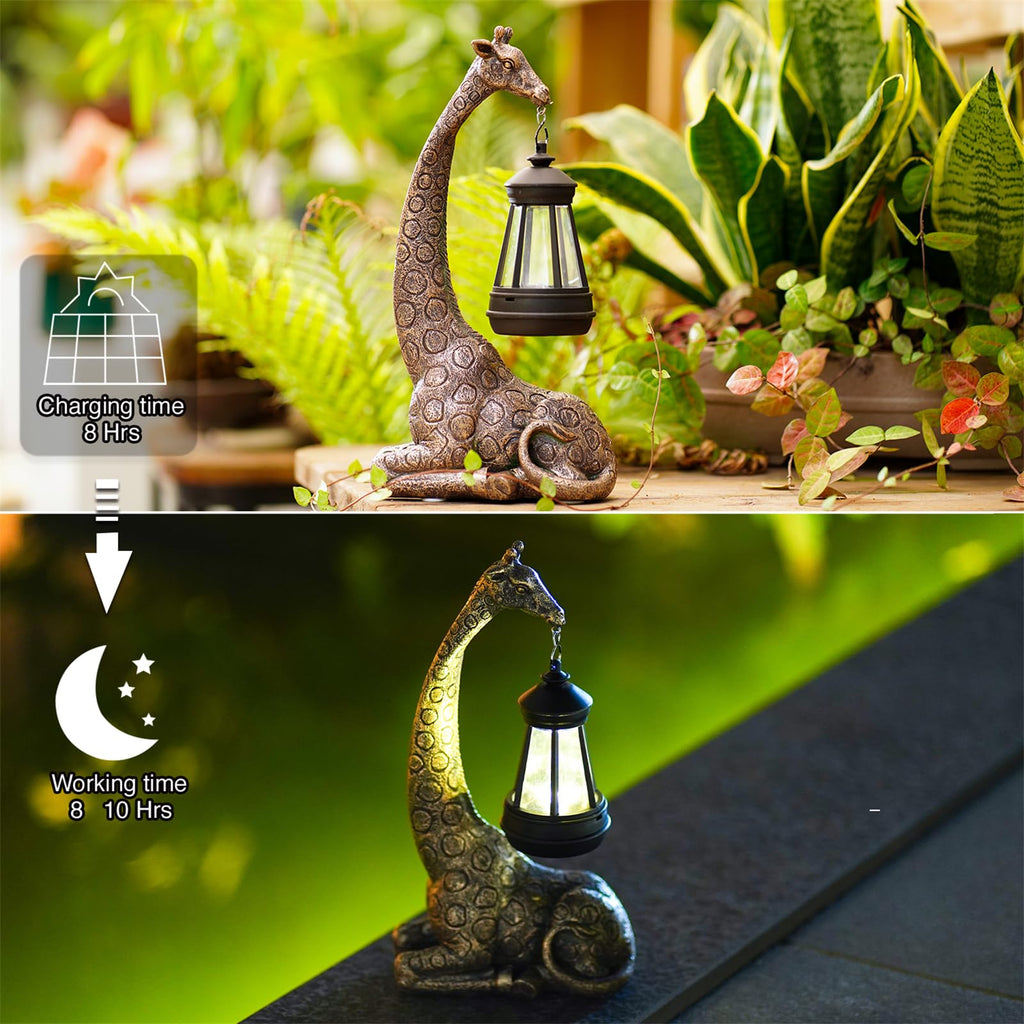 Goodeco Elephant Statue for Garden Decor with Gift Appeal - Ideal Gifts for Women, Mom or Birthdays, Beautifully Crafted Outdoor & Home Decor to Wow Your Guests (11" Elephant)