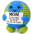 Mothers Day Gifts for Moms Wife Birthday Gift for Mom from Daughter Best Mom Ever Gifts Easter Eggs Filled Basket Stuffers Mothers Day Decorations New Bonus Step Mama Earth Crochet Gift I Love You Mum