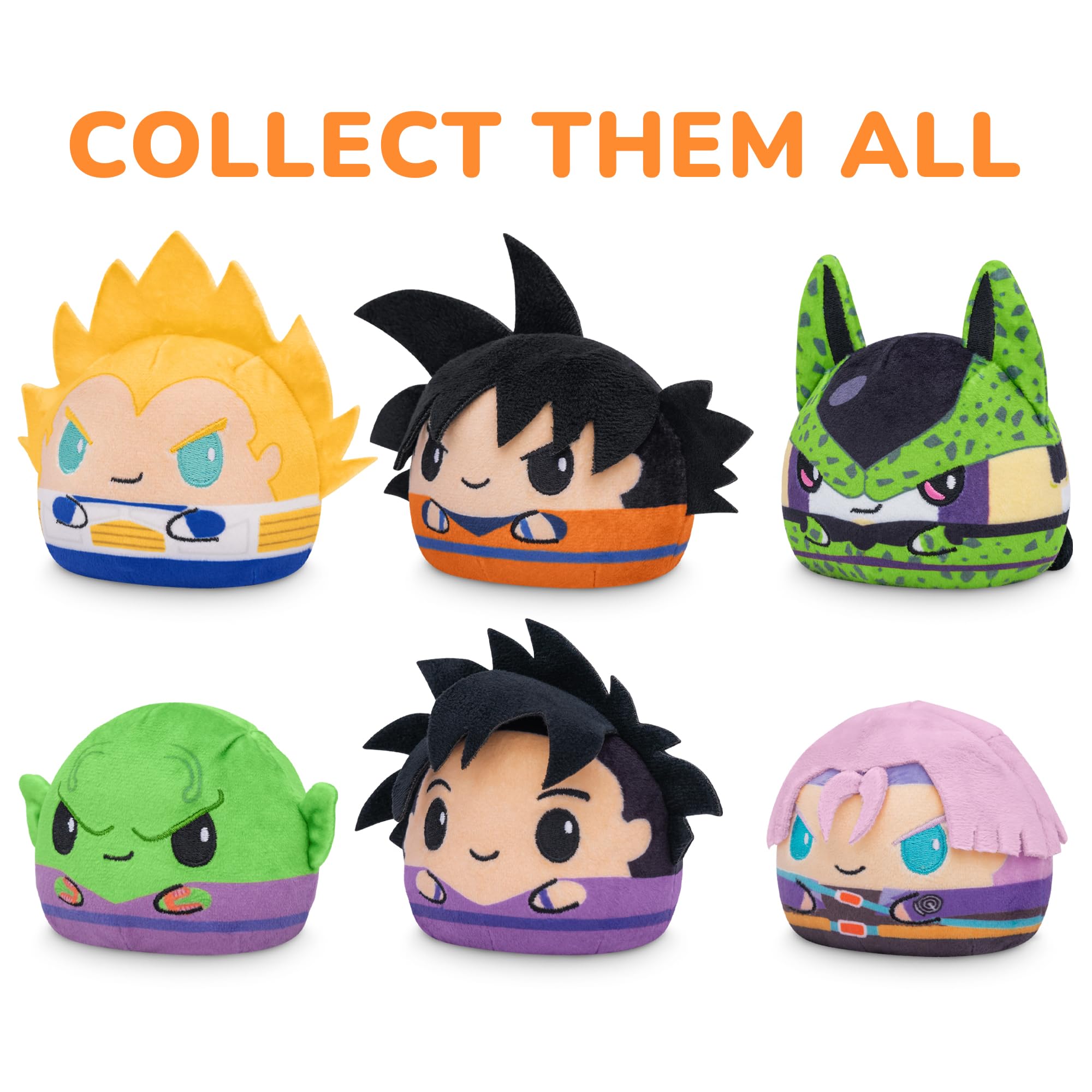 TeeTurtle Spooky Surprise Series Reversible Plushie Mystery Box - 3-Inch Mini Two-Sided Blind Box Plush with Embroidered Details - Cute Collectible Halloween Toy for Kids, Teens, and Adults