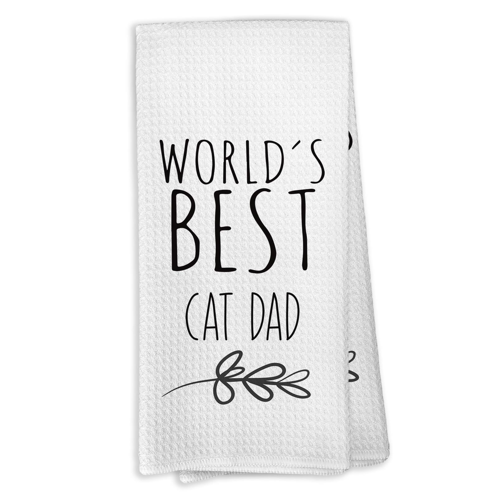 World's Best Grandparents Kitchen Towels, Grandparent Gifts for Grandma Grandpa, Grandparents Gifts from Grandchildren, Father's Day Tea Towels Kitchen Hand Towels 16x24 Inch