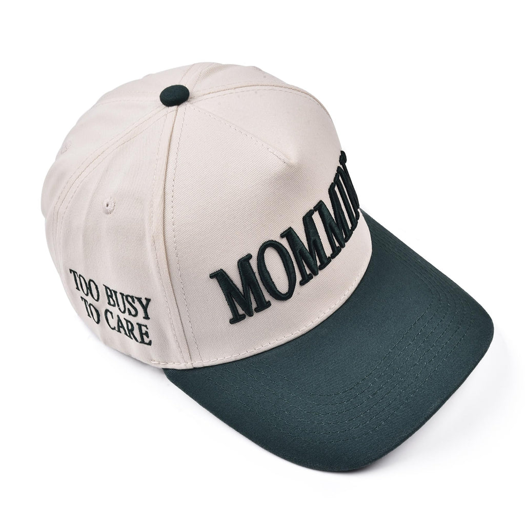 Womens Trucker Hat - With Mommin Embroidery Ponytail Fit - Mom Gifts for Birthday Christmas Valentines Day
