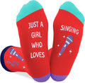 Music Gifts Women and Girls Musicians Music Lovers Singers Teacher Students Producer Choir Concert Goer Musical Themed Socks Related Christmas Stocking Stuffers Birthday Appreciation Gifts