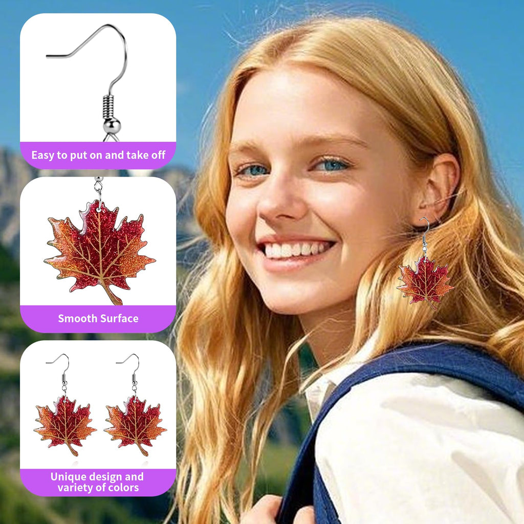 Funny Dog Sunflower Paw Print Earrings for Women - Unique & Quirky Funky Acrylic Dangle Earrings, Cute & Silly Novelty Design, Wacky & Crazy Earrings for Fun Lovers