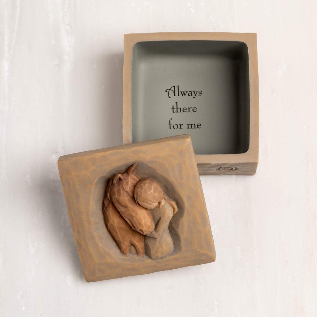 Willow Tree Grandmother, Love that Transcends the Years, Box for Jewelry and Treasures, Reminder of Those you Love who Call you Grandma, Sculpted Hand-Painted Keepsake Box