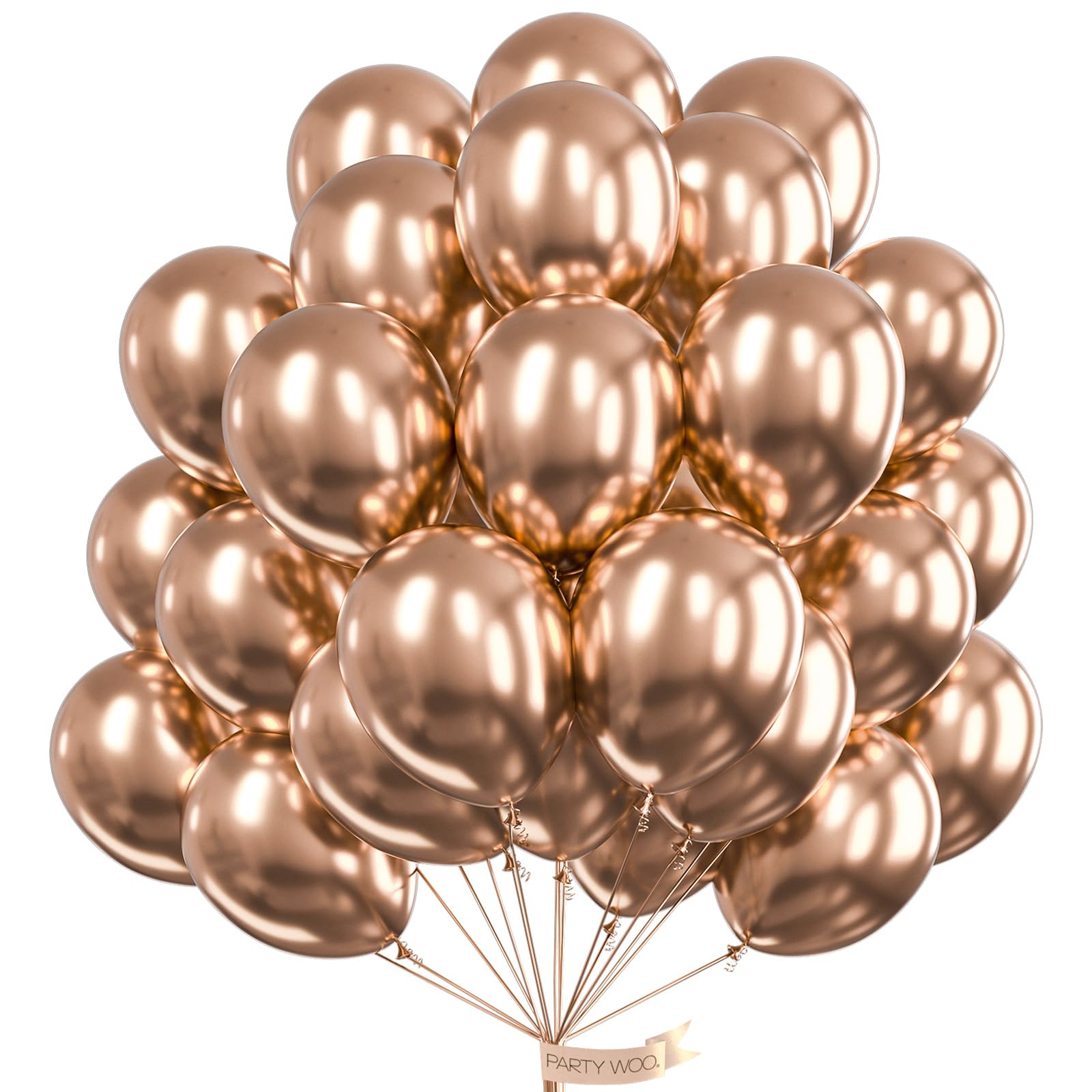 PartyWoo Metallic Green Balloons 50pcs 12 Inch Metallic Apple Green Latex Helium Balloons for Graduation Spring Forest Summer Wedding Engagement Baby Shower Birthday Party Decorations Green-G121