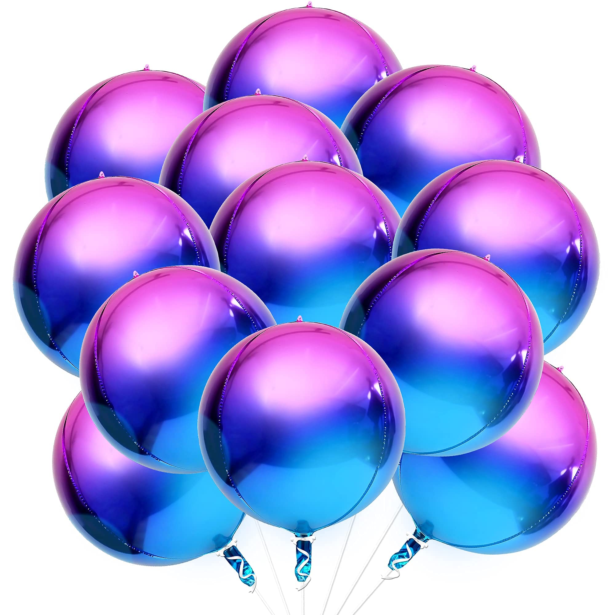 KatchOn, Large Gold Foil Balloons - 22 Inch, Pack of 12 | Gold Balloons for Graduation Decorations 2026 | Mylar Balloons for Anniversary, Wedding, Golden Birthday Party Decorations