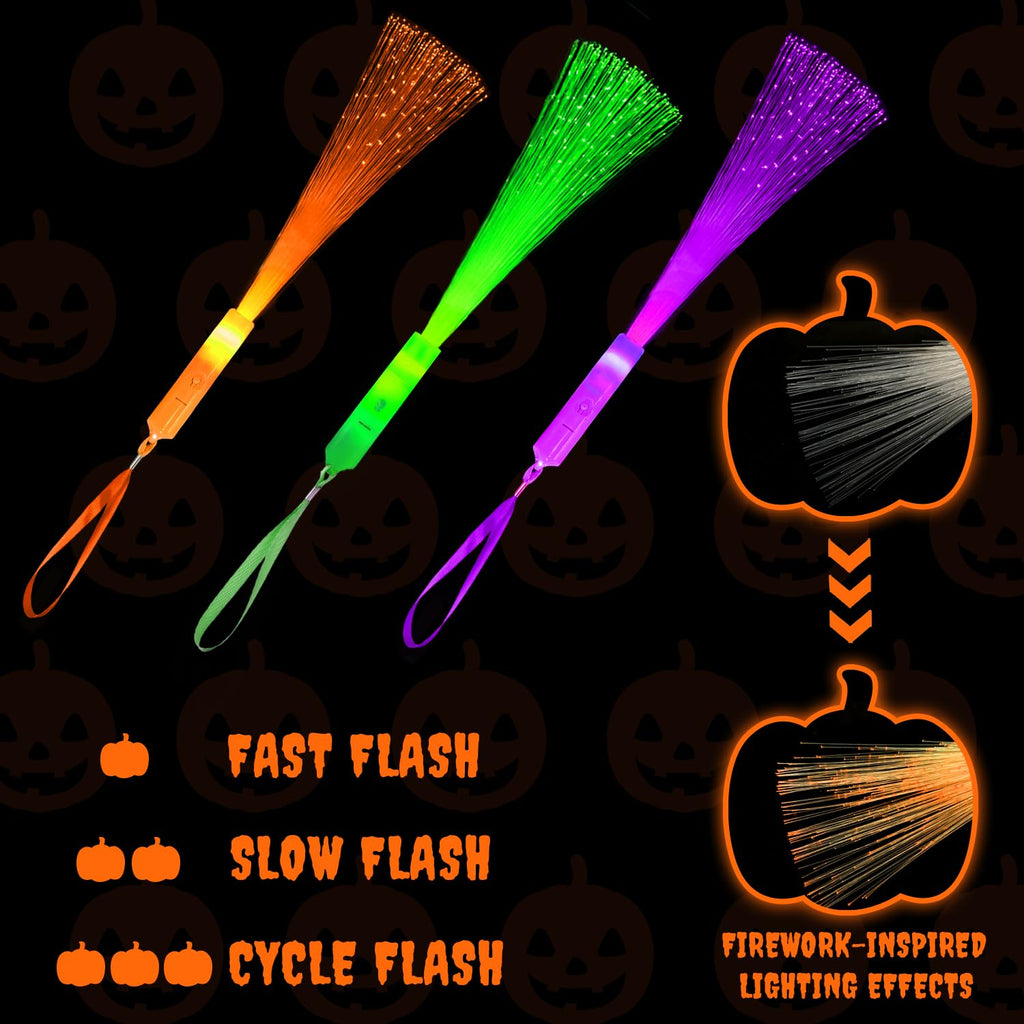 Patriotic Red White Blue Glow Sticks Party Favors Supplies for Kids Bulk-24 Pack, 4th of July Fiber Optic Wand Toys for Toddlers, Sparklers Fireworks Gifts Fourth of July Parade Throws for Boy Girls