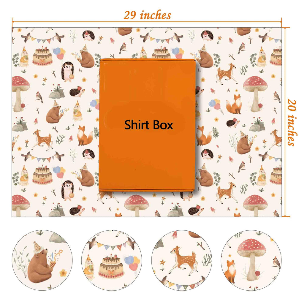 RiukRaiu Dinosaur Wrapping Paper for Boys Girls Kids - Funny T-Rex Gift Wrap for Birthday, Party, Baby Shower - 8 Sheets Folded Flat, 20x29 Inches, Easy To Store