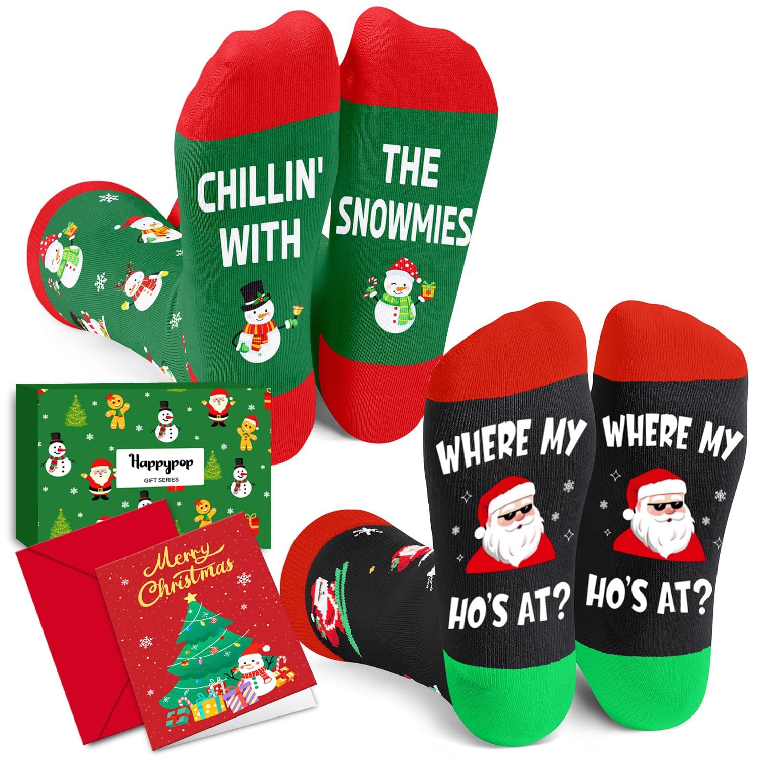 HAPPYPOP Gifts for Women Men - Aunt Uncle Grandparent Parent Socks, Mothers Father Day Socks