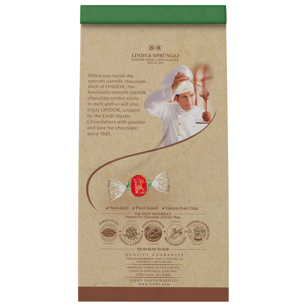 Lindt LINDOR Holiday Snickerdoodle White Chocolate Candy Truffles with Smooth, Melting Truffle Center, 8.5 oz. Bag