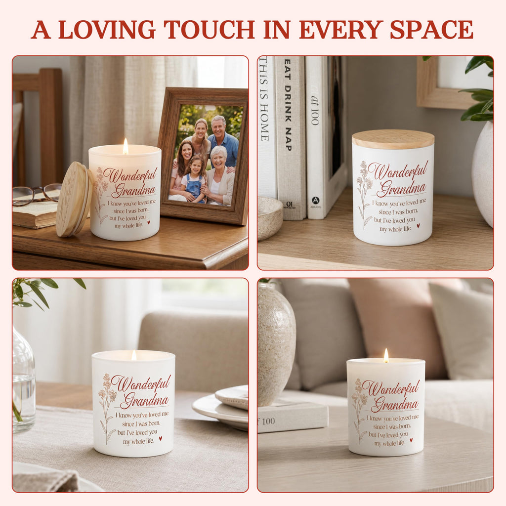 TEEZWONDER Mothers Day Gifts for Mom from Daughter Son - Favorite Child Vanilla Lavender Candle 10 oz - Dad Mom Birthday Gifts, Funny Gift for Grandma Grandpa, Scented Candles for Men Women