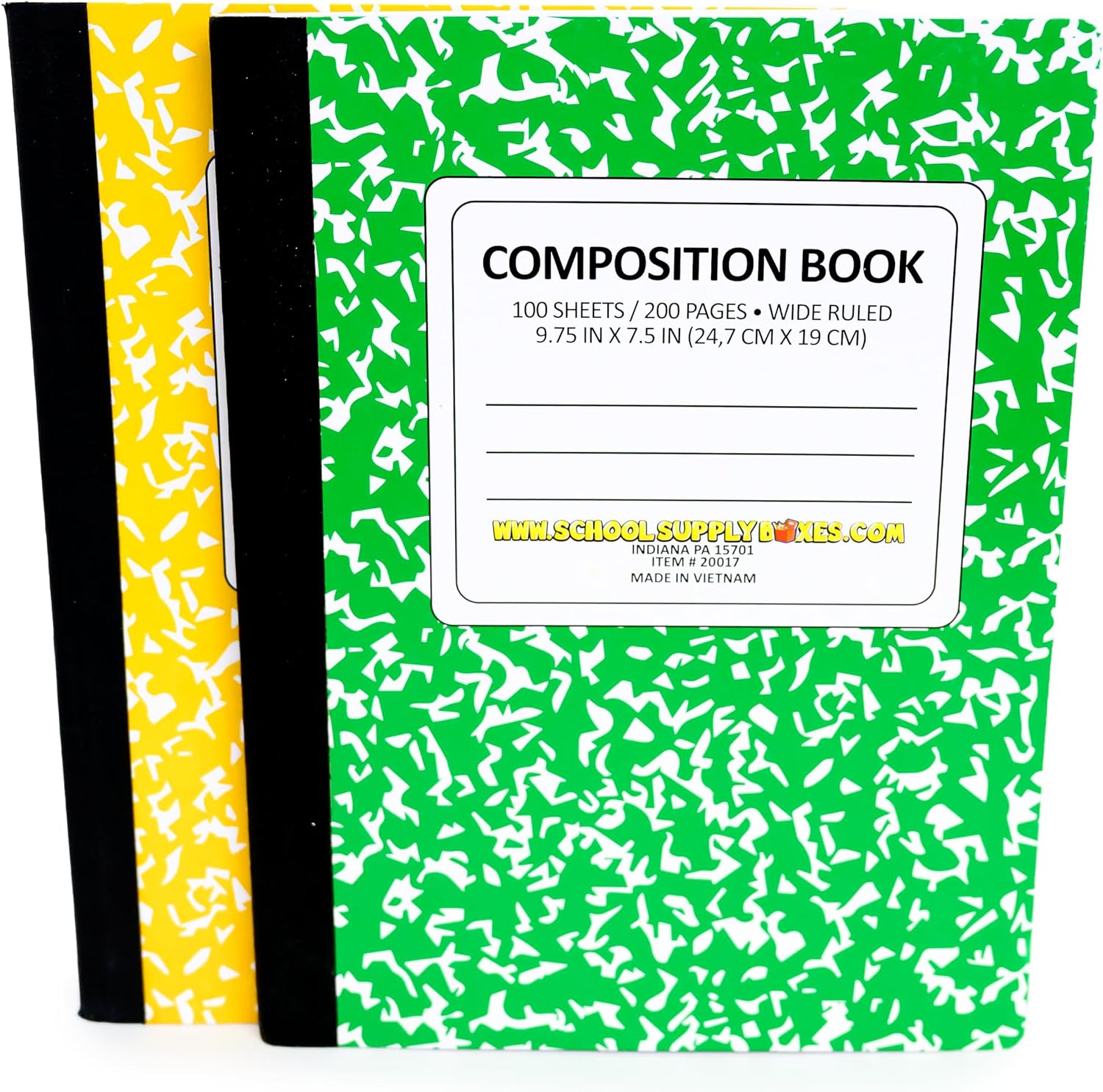 Back to School Essentials Supplies Kit Bundle for K-8 Students – 20-Piece First Day of School Must-Have Set with Notebooks, Pencils, Folders & More
