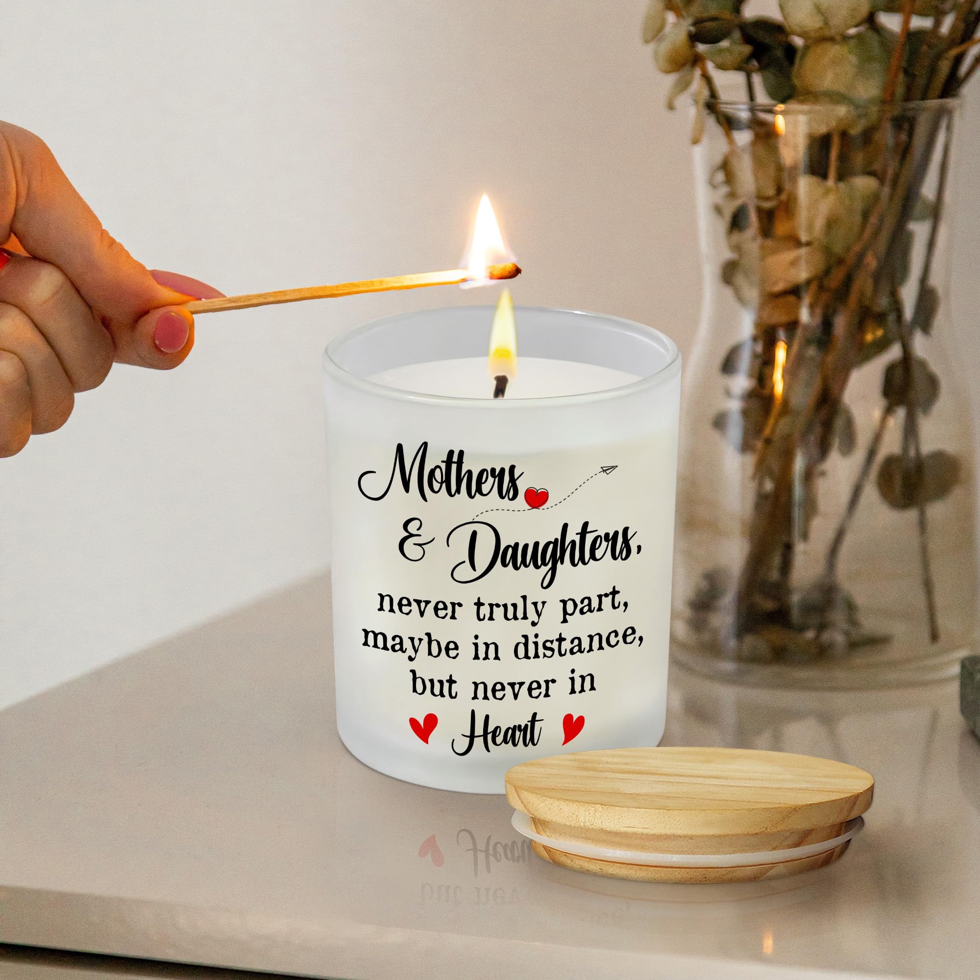 TEEZWONDER Mothers Day Gifts for Mom from Daughter Son - Favorite Child Vanilla Lavender Candle 10 oz - Dad Mom Birthday Gifts, Funny Gift for Grandma Grandpa, Scented Candles for Men Women