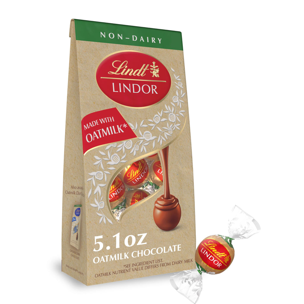 Lindt LINDOR Holiday Snickerdoodle White Chocolate Candy Truffles with Smooth, Melting Truffle Center, 8.5 oz. Bag