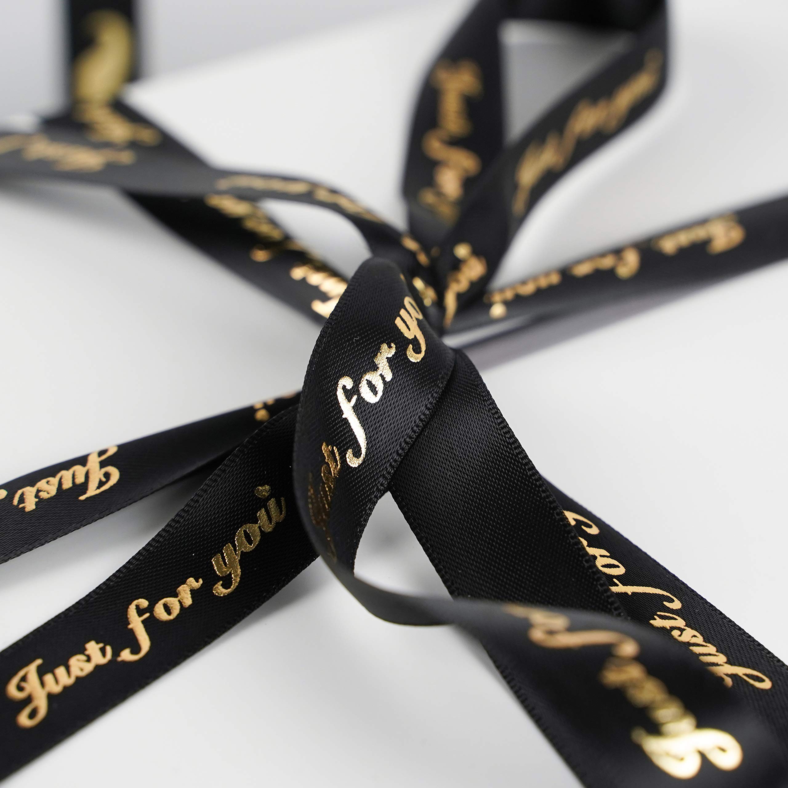 MEEDEE 3/8 Inch Satin Ribbon Set – 10 Rolls Rainbow Double Face Ribbon for Gift Wrapping, 5 Yards Each (Total 50 Yards), Decorative Ribbon for Presents & Party Favors