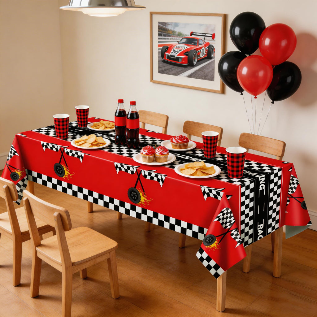 OHOME 4th of July Decorations - Red White and Blue Tablecloth for 250th Anniversary American USA Merchandise - Fourth of July Accessories for Home Outdoor | Patriotic American Flag Party Favors,2 Pack