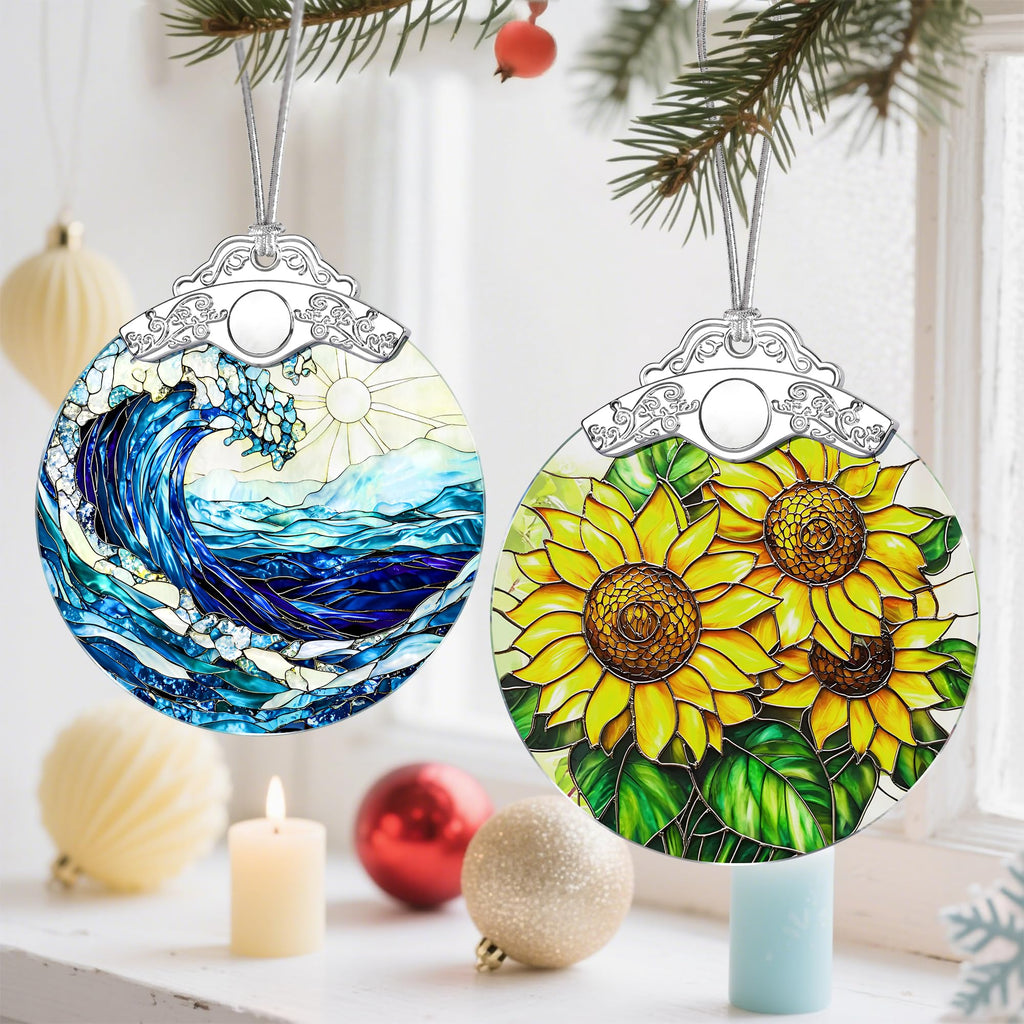 Christmas Ornaments, Christmas Tree Decorations, Keepsake Ornaments, Holiday Decor, Holiday & Xmas Gifts. Gifts for Plant Lovers & Nature Lovers - Nature Goddess-Theme