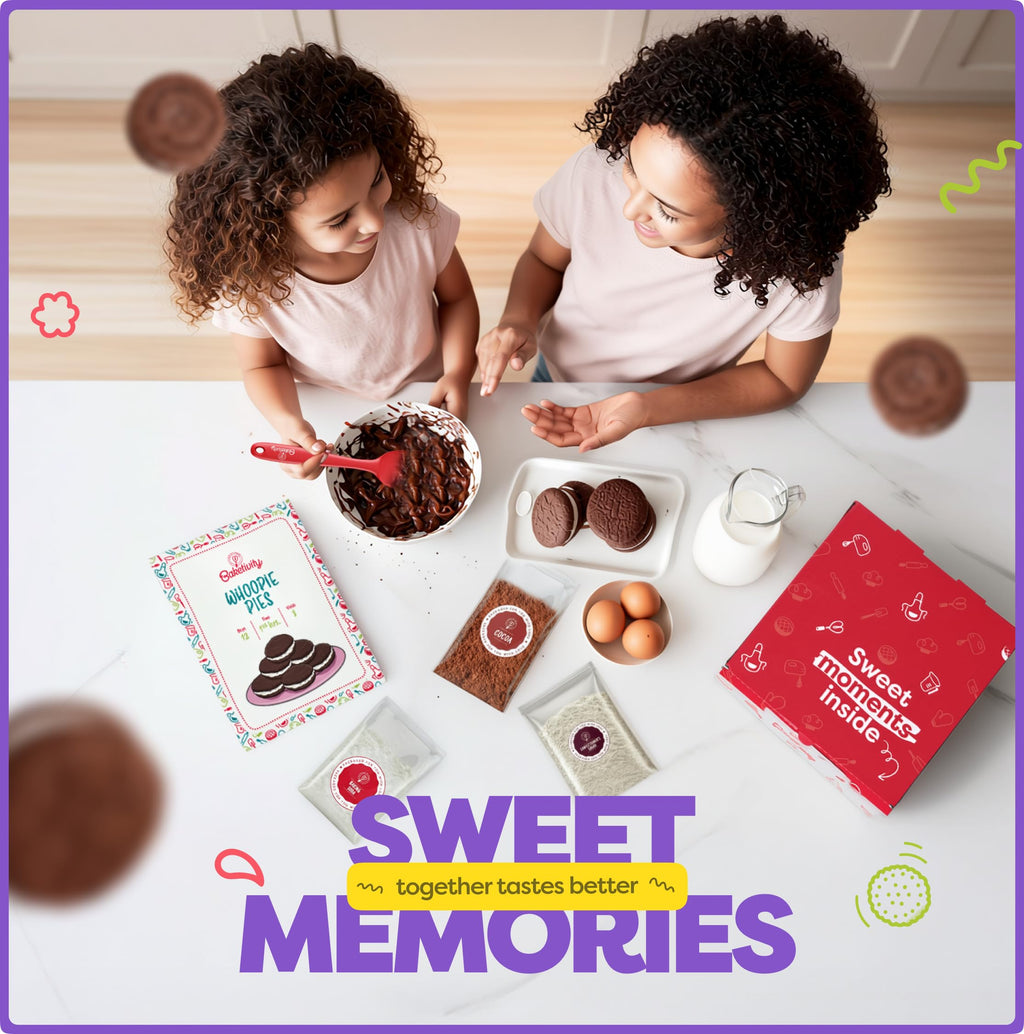 Baketivity DIY Cake Pop Baking Kit for Kids - Premeasured Ingredients, Decorating Supplies