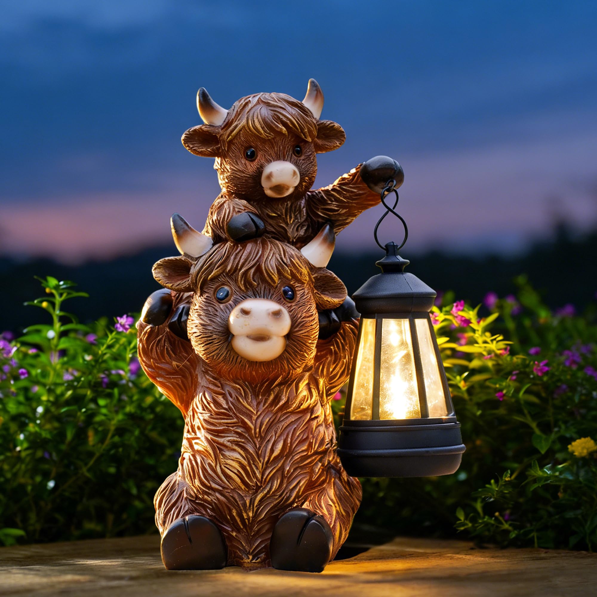 Goodeco Elephant Statue for Garden Decor with Gift Appeal - Ideal Gifts for Women, Mom or Birthdays, Beautifully Crafted Outdoor & Home Decor to Wow Your Guests (11" Elephant)