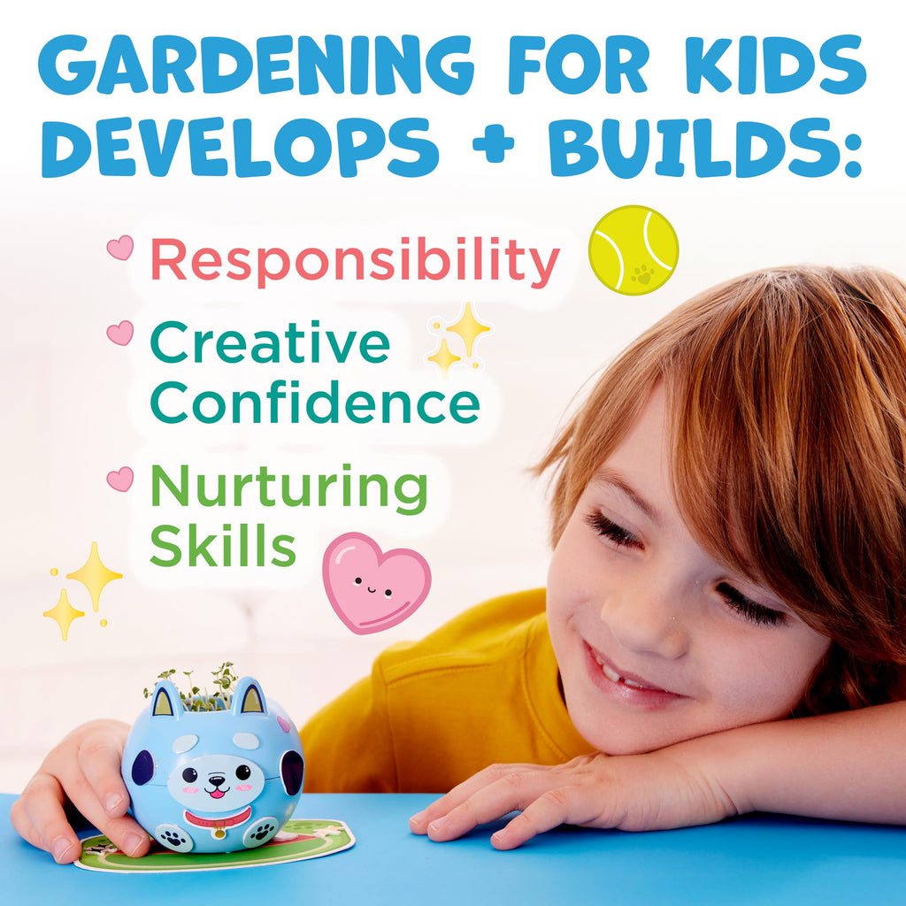 Creativity for Kids Plant-A-Pet: Kitty - Arts and Crafts for Kids, Mini Gifts for Girls and Screen Free Summer Fun for Kids, Chia Seed Plant Pet (Ages 6+)