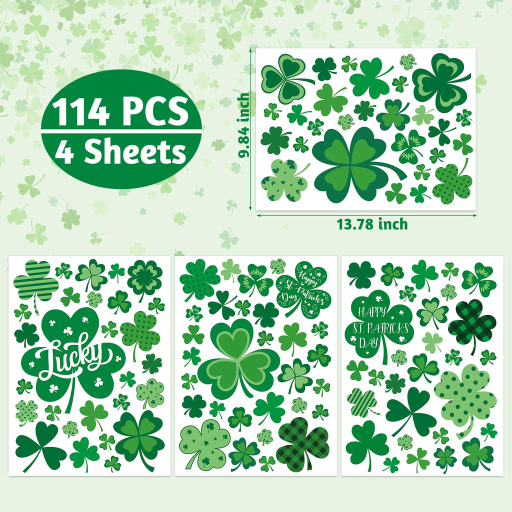 186PCS Christmas Decor, Christmas Window Clings, 9 Sheets Snowflake Window Stickers Decals with Santa Claus Snowman Reindeer, PVC Xmas Decorations Clings for Holiday Party Decorations Accessories