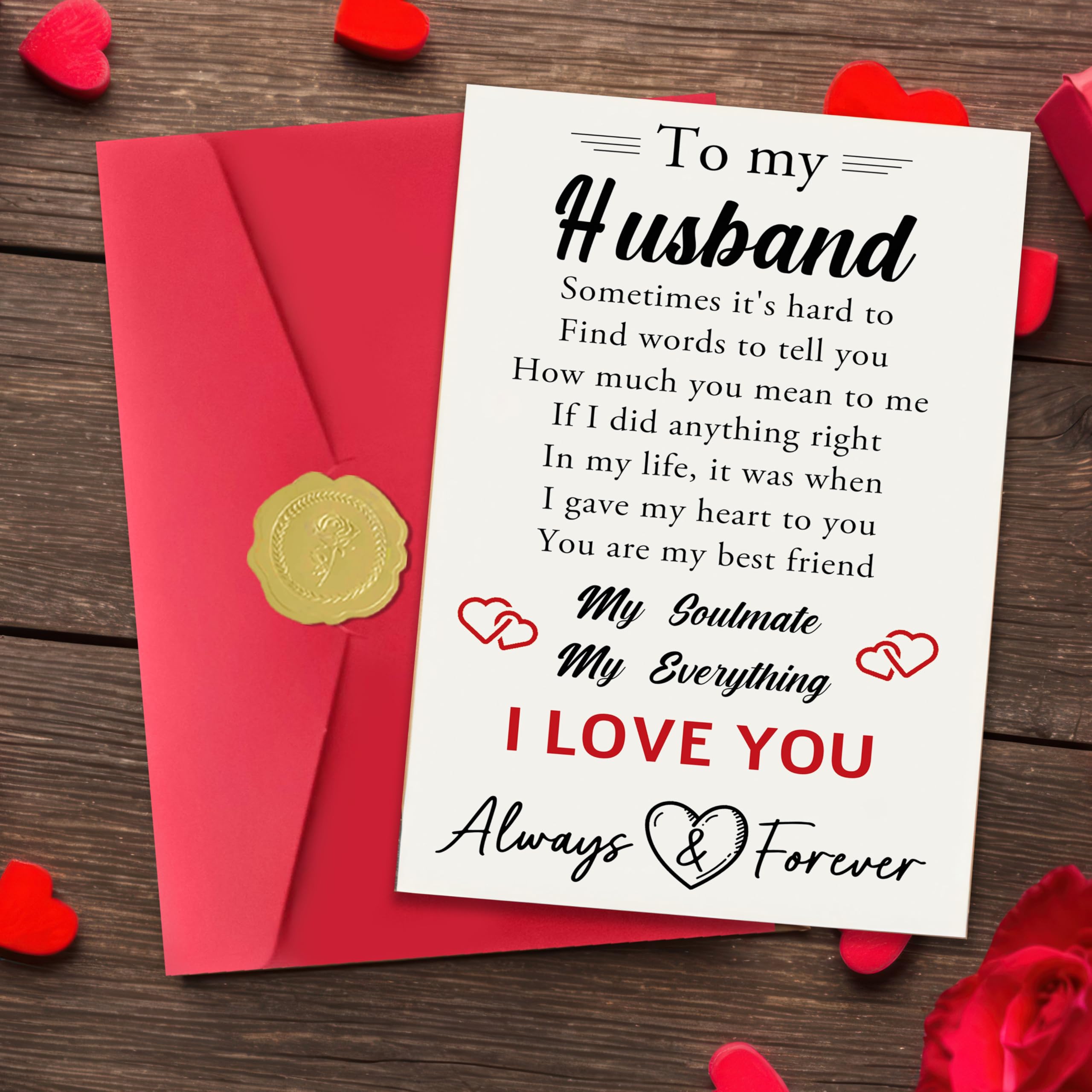 IDU Valentines Day Card,Valentines Day Cards Gifts for Him Her,Valentines Day Card for Husband Wife Boyfriend Girlfriend Fiance Fiancee Men Women - You Are My Favorite Love Note