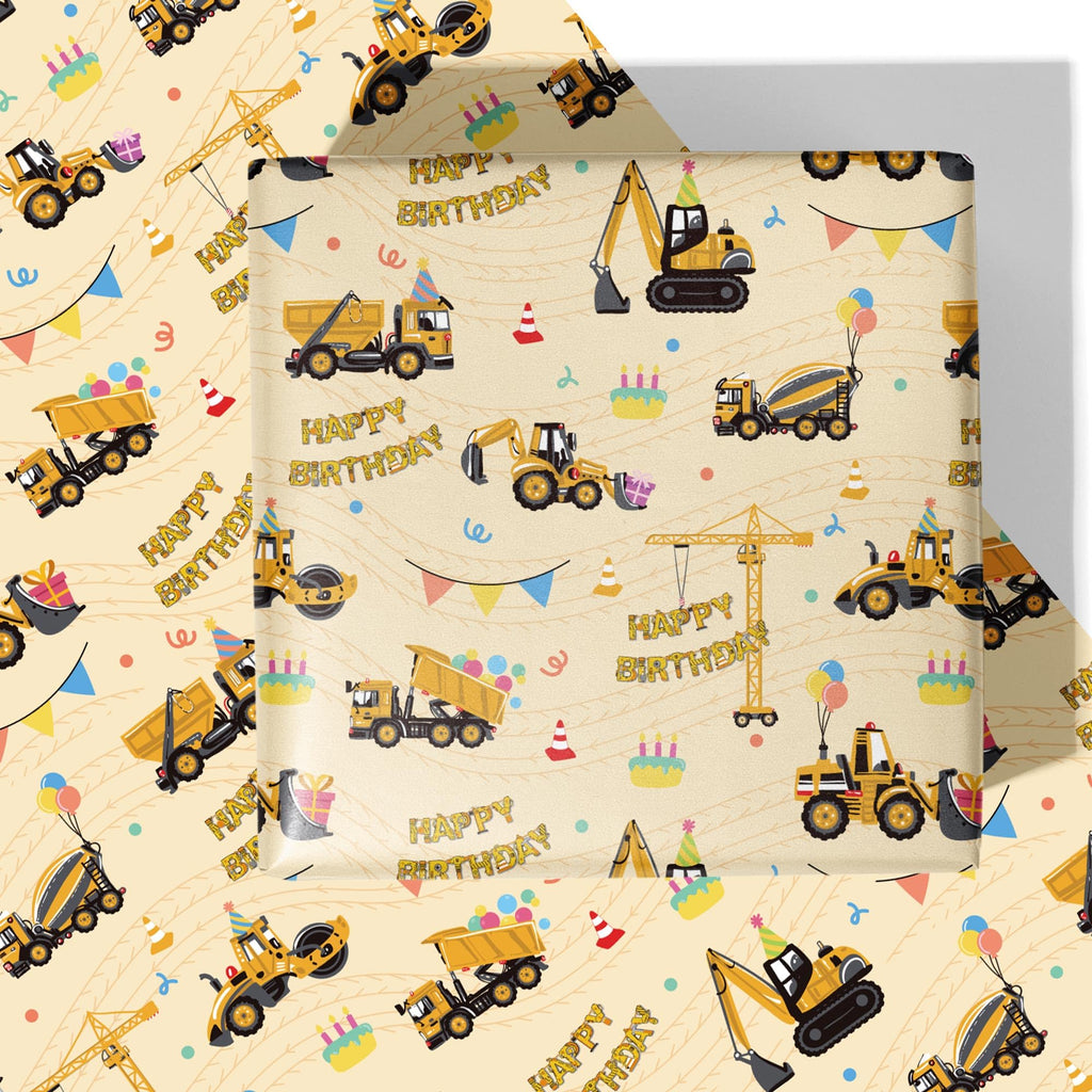 RiukRaiu Dinosaur Wrapping Paper for Boys Girls Kids - Funny T-Rex Gift Wrap for Birthday, Party, Baby Shower - 8 Sheets Folded Flat, 20x29 Inches, Easy To Store