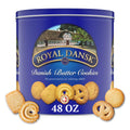 Royal Dansk Danish Butter Cookies, Premium Assorted Cookies in Gift Tin, Great for Sharing and Gifting, 12 oz