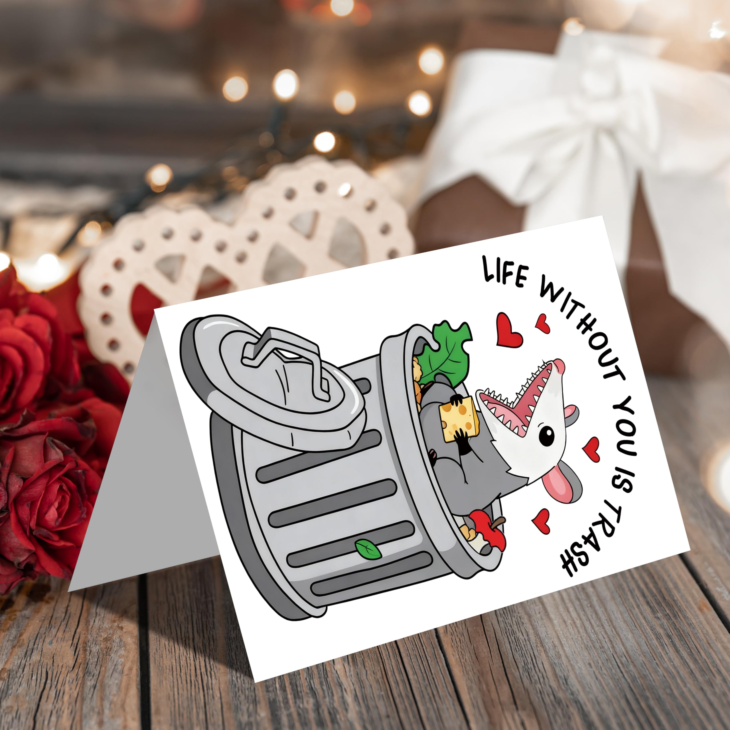 IDU Valentines Day Card,Valentines Day Cards Gifts for Him Her,Valentines Day Card for Husband Wife Boyfriend Girlfriend Fiance Fiancee Men Women - You Are My Favorite Love Note