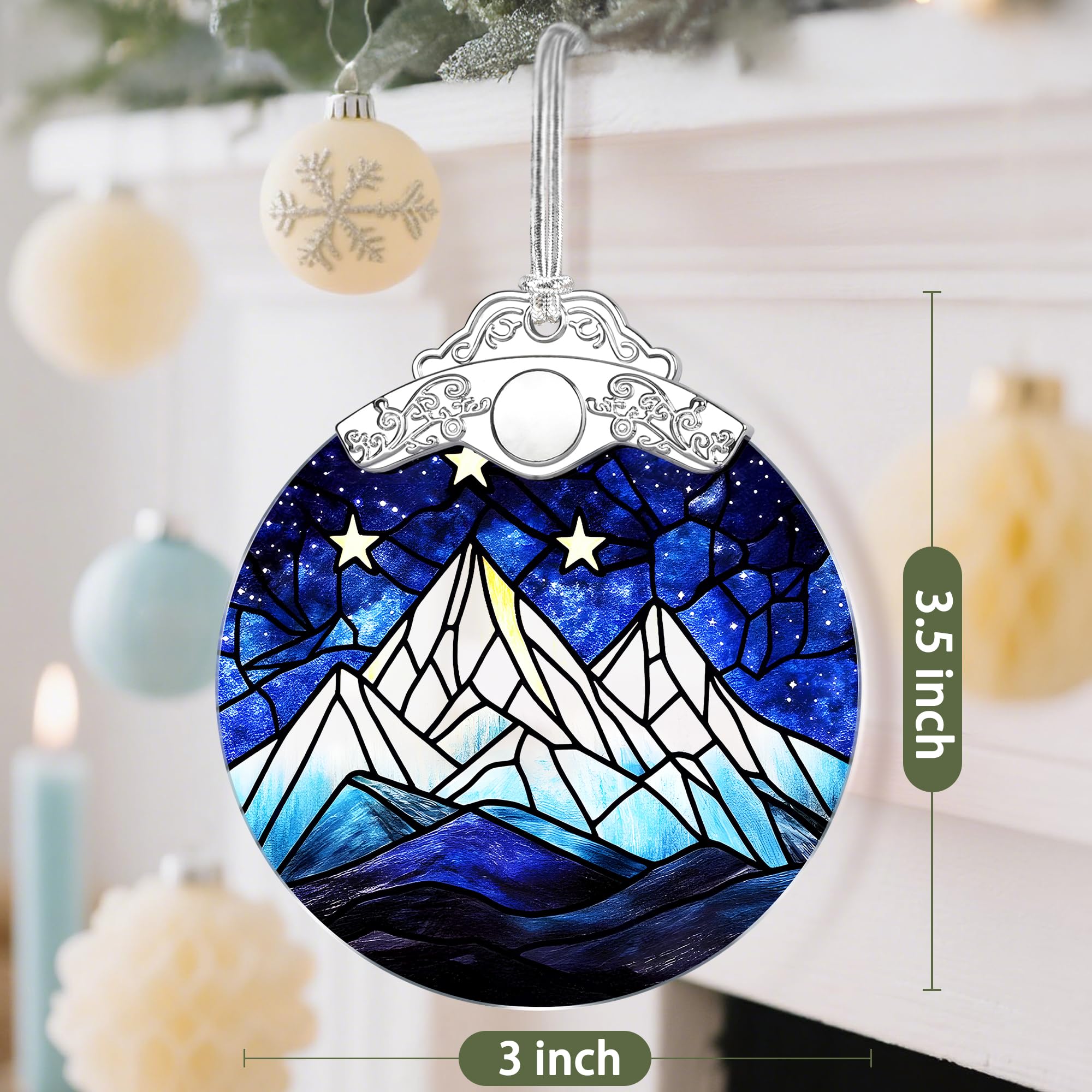Christmas Ornaments, Christmas Tree Decorations, Keepsake Ornaments, Holiday Decor, Holiday & Xmas Gifts. Gifts for Plant Lovers & Nature Lovers - Nature Goddess-Theme