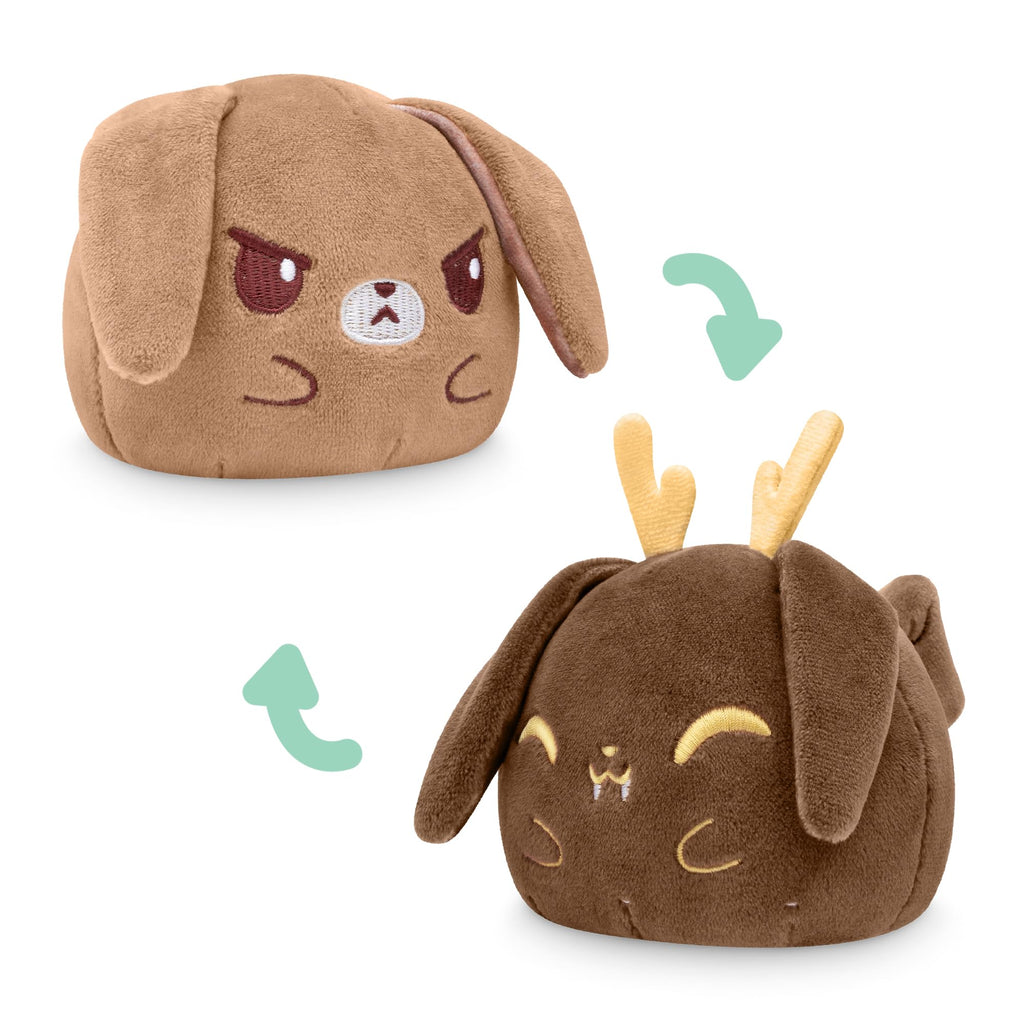 TeeTurtle Spooky Surprise Series Reversible Plushie Mystery Box - 3-Inch Mini Two-Sided Blind Box Plush with Embroidered Details - Cute Collectible Halloween Toy for Kids, Teens, and Adults