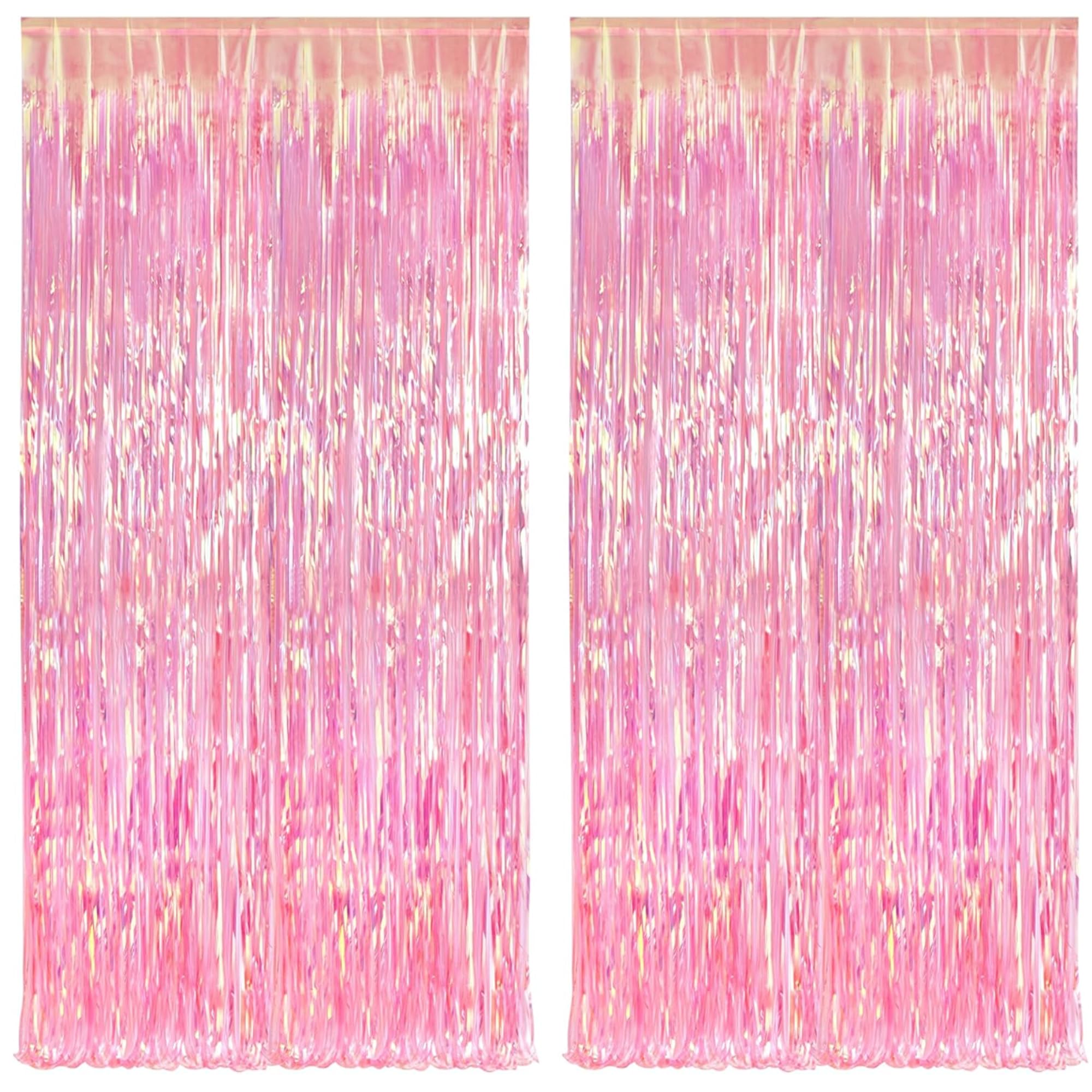 KatchOn, XtraLarge Gold Streamers Backdrop - 3.2x8 Feet, 2 Pcs | Gold Fringe Backdrop Curtain for Ramadan Decorations for Home, Casino, 50th Birthday Decoration | Graduation Decorations 2026