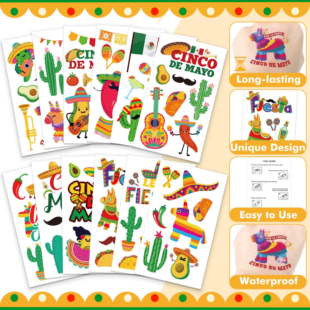 150 PCS Easter Tattoos, 6 Sheets Spring Basket Stuffers Fake Tattoos with Bunny Egg, Cute Individually Stickers for Easter Basket Filler Party Favors Accessories