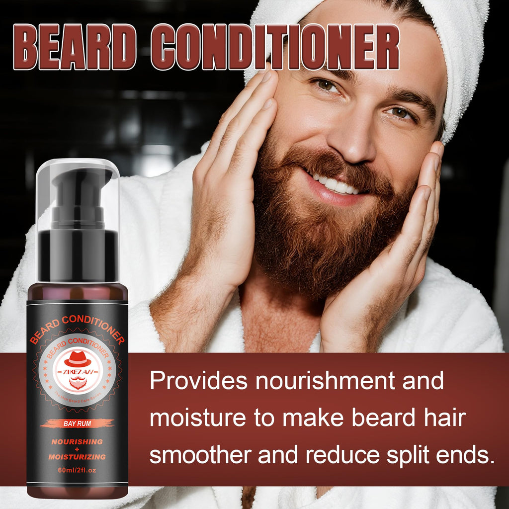 XIKEZAN Fathers Day Gifts for Dad Husband,Beard Kit for Men Grooming & Care w/Beard Conditioner, Wash,Oil,Balm,Birthday Valentines Easter Gifts for Mens Him Boyfriend Christmas Stocking Stuffers