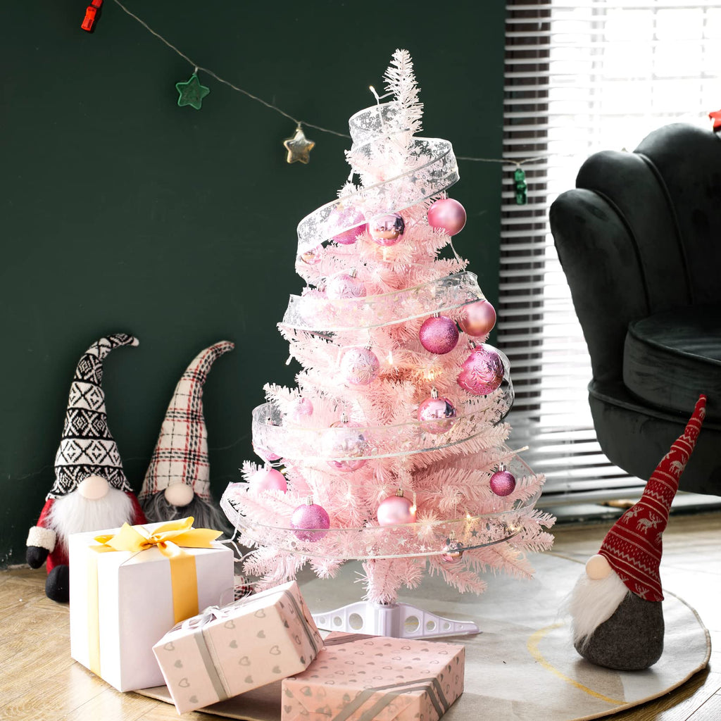 Small Christmas Tree 3FT Artificial Desktop Xmas Tree for Holiday Decor 160 Branch Tips,Green
