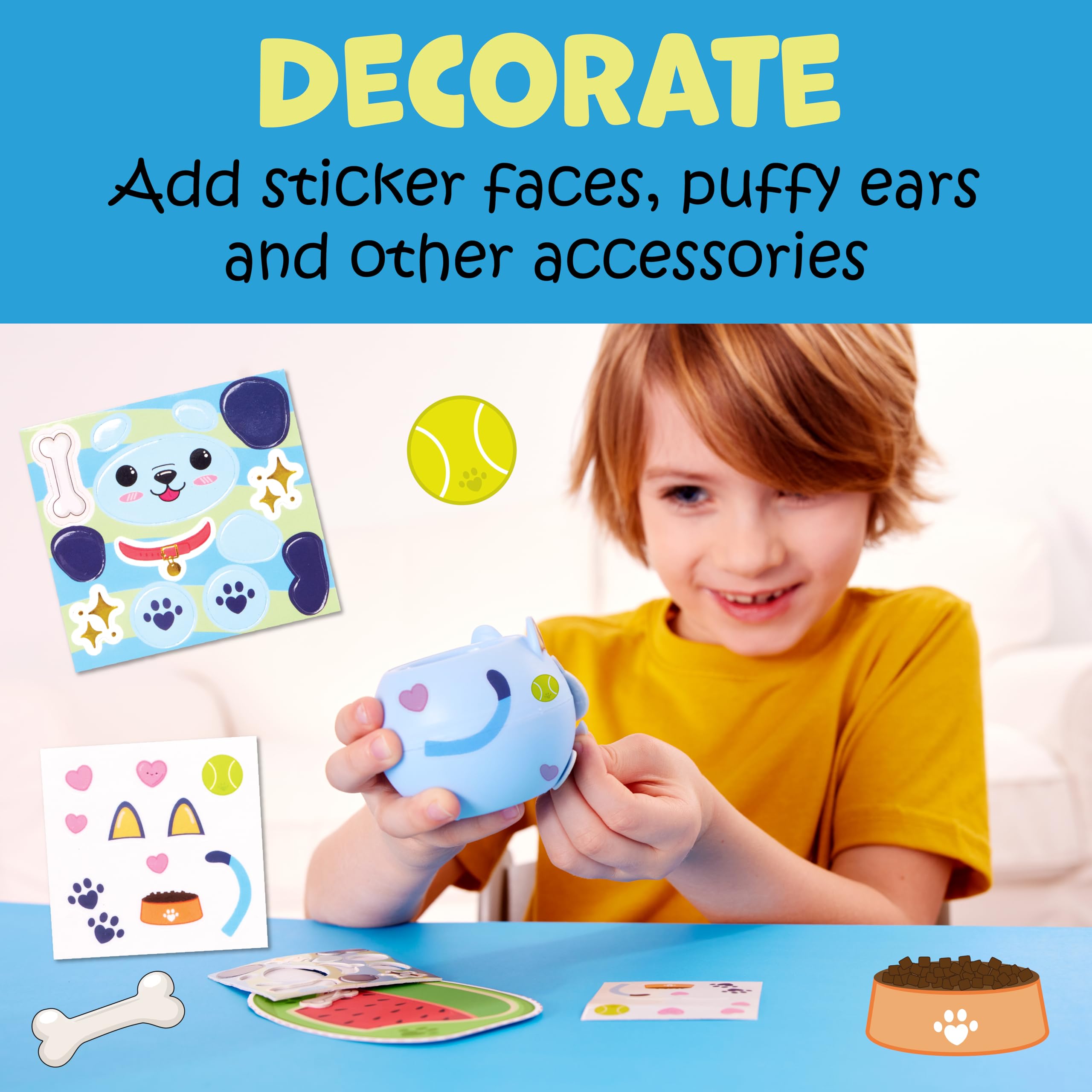 Creativity for Kids Plant-A-Pet: Kitty - Arts and Crafts for Kids, Mini Gifts for Girls and Screen Free Summer Fun for Kids, Chia Seed Plant Pet (Ages 6+)