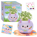 Creativity for Kids Plant-A-Pet: Kitty - Arts and Crafts for Kids, Mini Gifts for Girls and Screen Free Summer Fun for Kids, Chia Seed Plant Pet (Ages 6+)