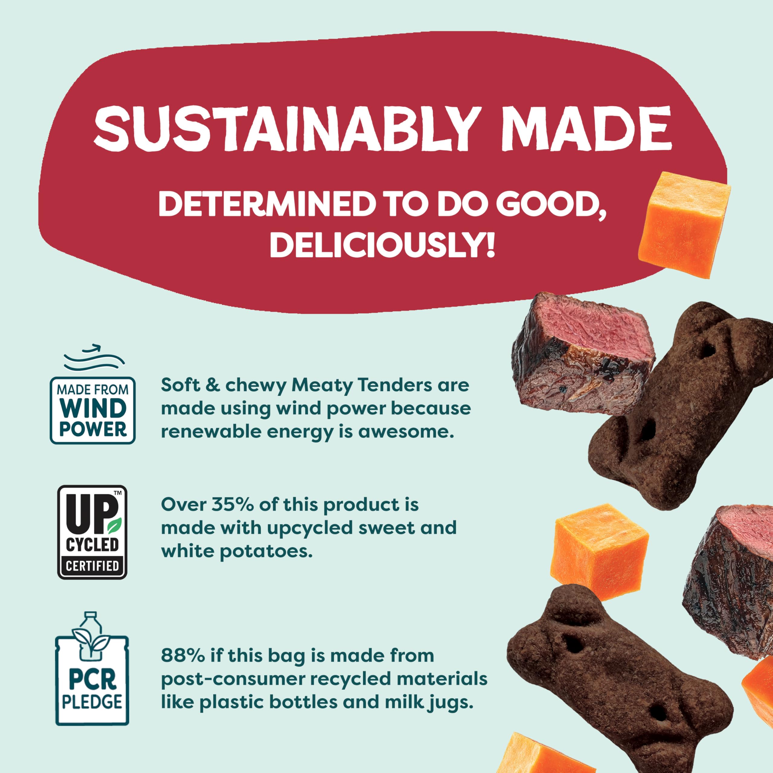 Shameless Pets Soft Dog Treats – Bacon Me Crazy Meaty Tenders, Soft & Chewy Treats for Dogs, Real Bacon 1st Ingredient, Grain Free, Healthy Treats for Small, Medium & Large Dogs, 8oz