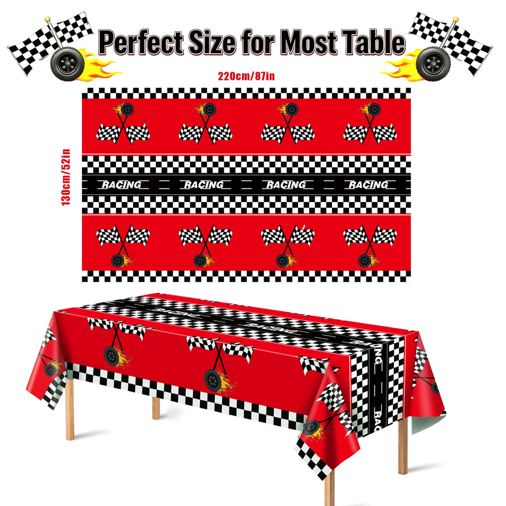 OHOME 4th of July Decorations - Red White and Blue Tablecloth for 250th Anniversary American USA Merchandise - Fourth of July Accessories for Home Outdoor | Patriotic American Flag Party Favors,2 Pack